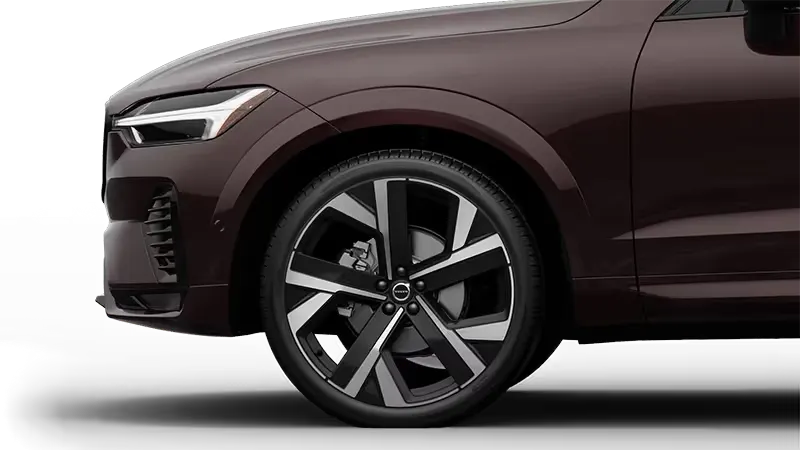 22-inch 5-Double Spoke Glossy Black Diamond Cut Wheels