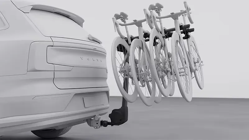 Volvo 4-Bike Hitch Rack