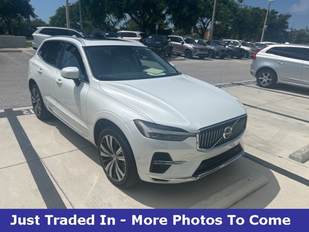 Certified 2023 Volvo XC60 Recharge Plug-In Hybrid T8 Plus Bright Theme SUV