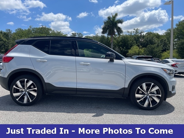 Used 2021 Volvo XC40 Recharge with VIN YV4ED3UR3M2463004 for sale in Naples, FL