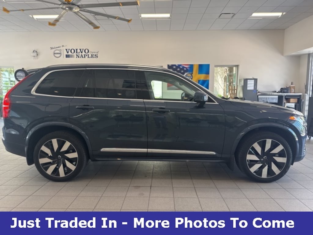 Certified 2024 Volvo XC90 Recharge Plug-In Hybrid T8 Plus Bright Theme 7 Passenger SUV