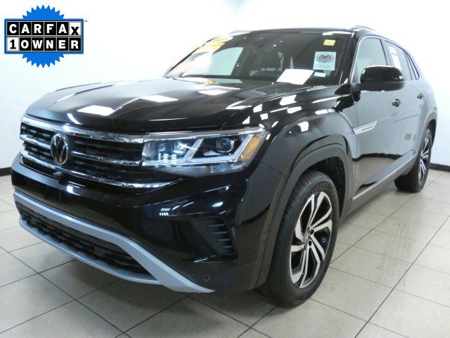 Used 2021 Volkswagen Atlas Cross Sport SEL Premium with VIN 1V2TC2CA0MC204403 for sale in Saint Louis, MO