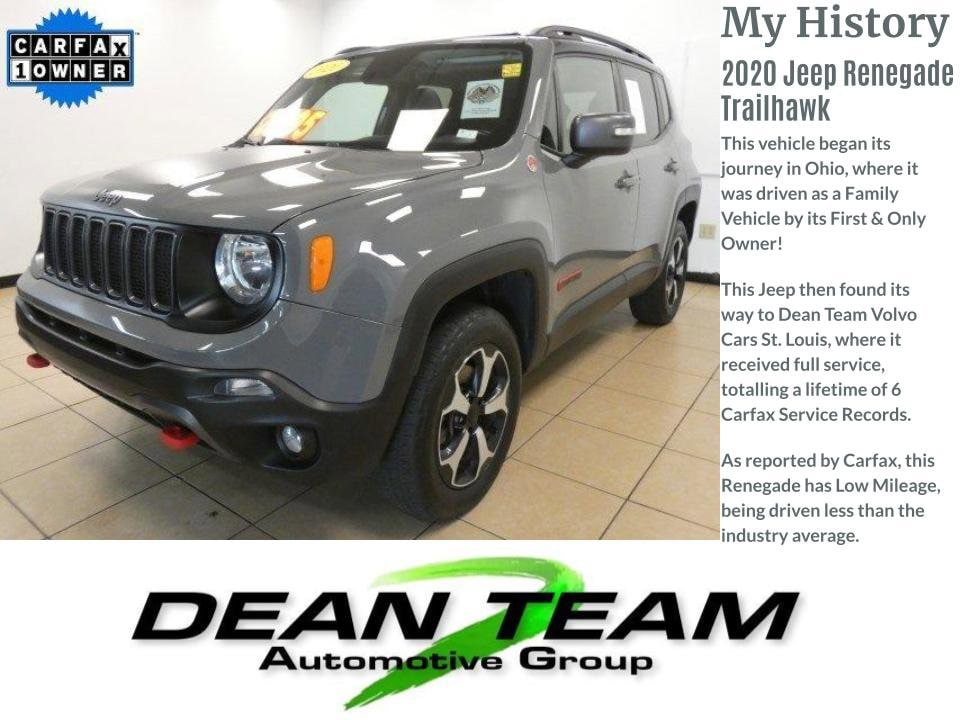 Used 2020 Jeep Renegade Trailhawk with VIN ZACNJBC10LPL05304 for sale in Saint Louis, MO