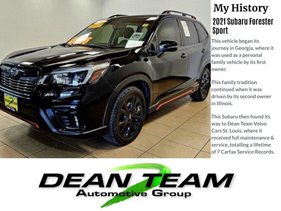 Used 2021 Subaru Forester Sport with VIN JF2SKARC1MH426066 for sale in Saint Louis, MO