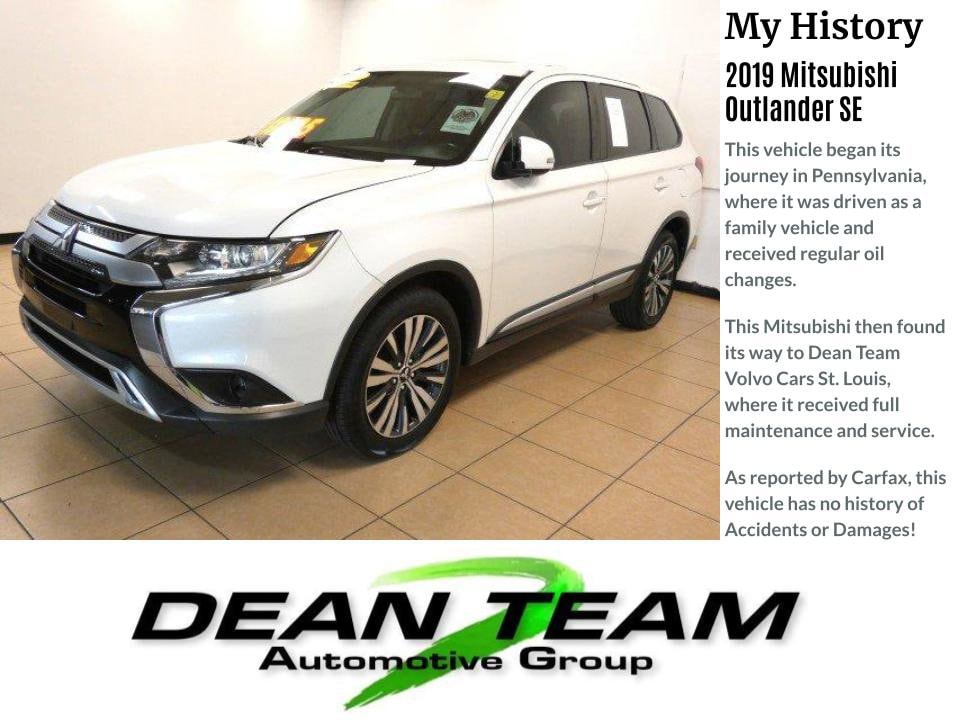 Used 2019 Mitsubishi Outlander SE with VIN JA4AZ3A39KZ053521 for sale in Saint Louis, MO