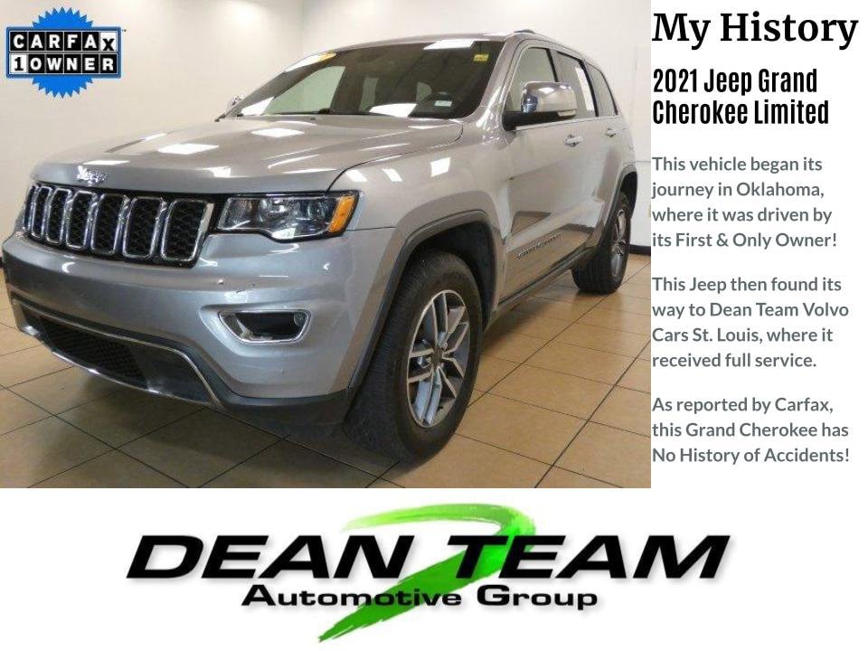 Used 2021 Jeep Grand Cherokee Limited with VIN 1C4RJFBG7MC646142 for sale in Saint Louis, MO