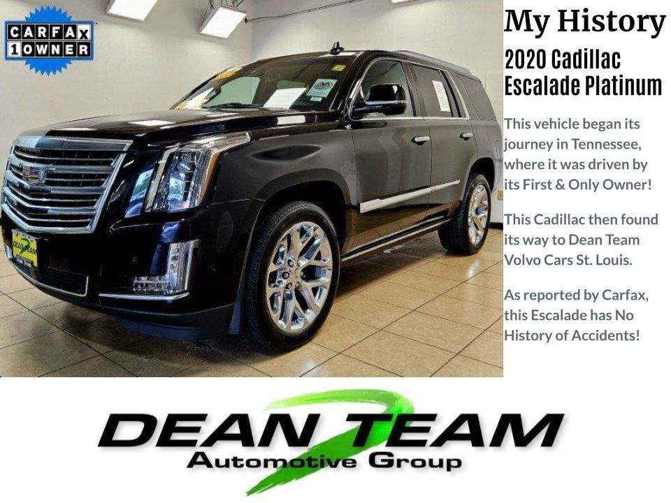 Used 2020 Cadillac Escalade Platinum with VIN 1GYS4DKJ7LR122438 for sale in Saint Louis, MO