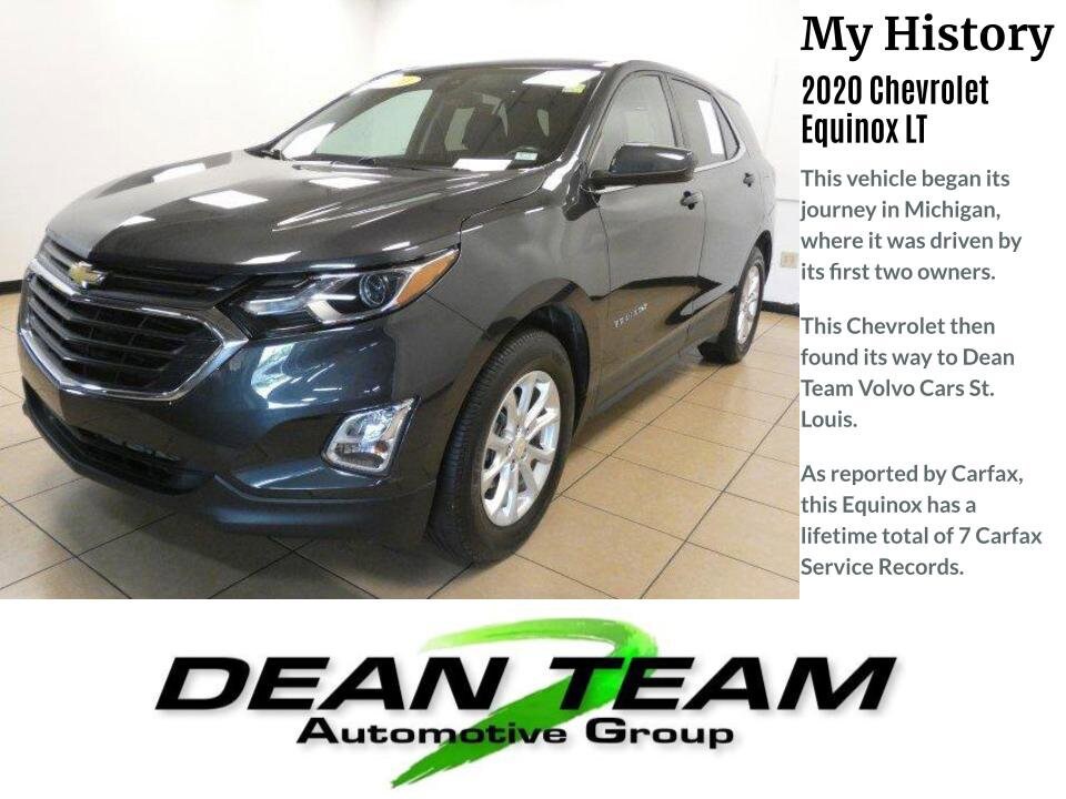 Used 2020 Chevrolet Equinox LT with VIN 2GNAXJEV0L6125223 for sale in Saint Louis, MO