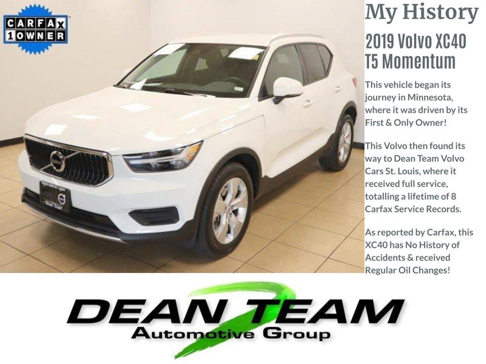 Used 2019 Volvo XC40 Momentum with VIN YV4162UKXK2108110 for sale in Saint Louis, MO