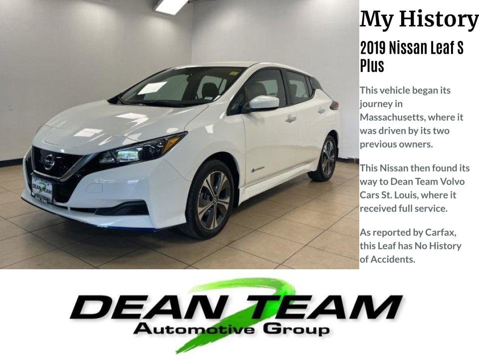 Used 2019 Nissan Leaf S Plus with VIN 1N4BZ1CP7KC319240 for sale in Saint Louis, MO