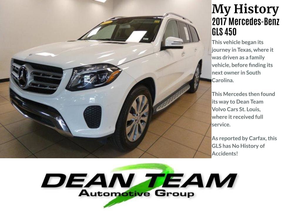 Used 2017 Mercedes-Benz GLS-Class GLS450 with VIN 4JGDF6EE1HA819866 for sale in Saint Louis, MO