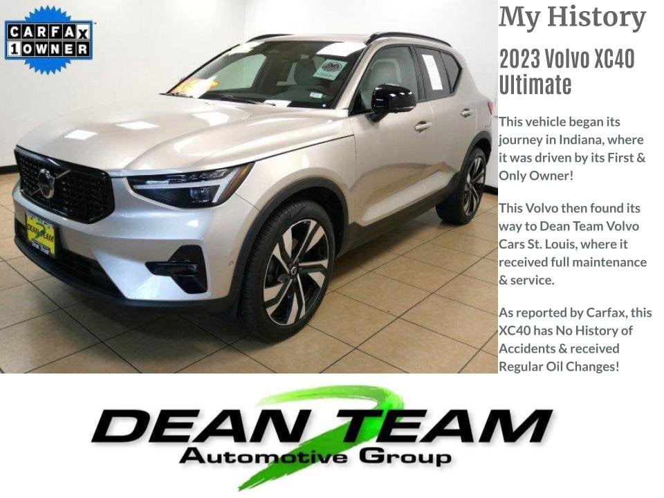 Used 2023 Volvo XC40 Ultimate with VIN YV4L12UX4P2050604 for sale in Saint Louis, MO