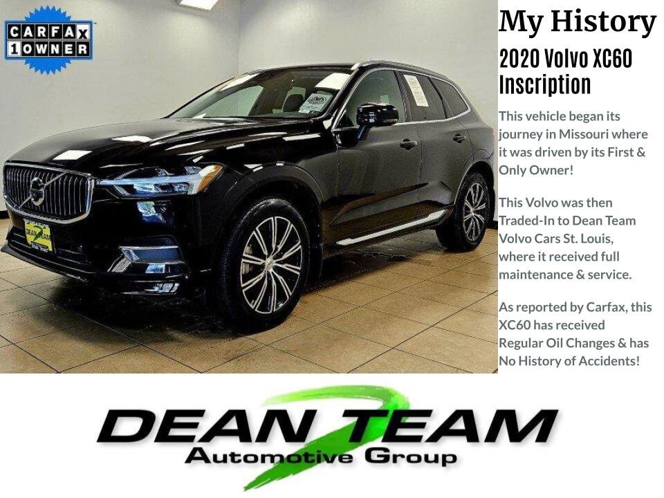 Used 2020 Volvo XC60 Inscription with VIN YV4A22RL0L1554366 for sale in Saint Louis, MO