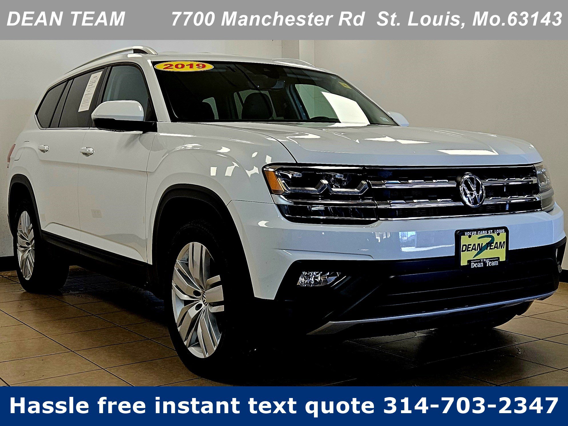 2019 Volkswagen Atlas SE w/Tech