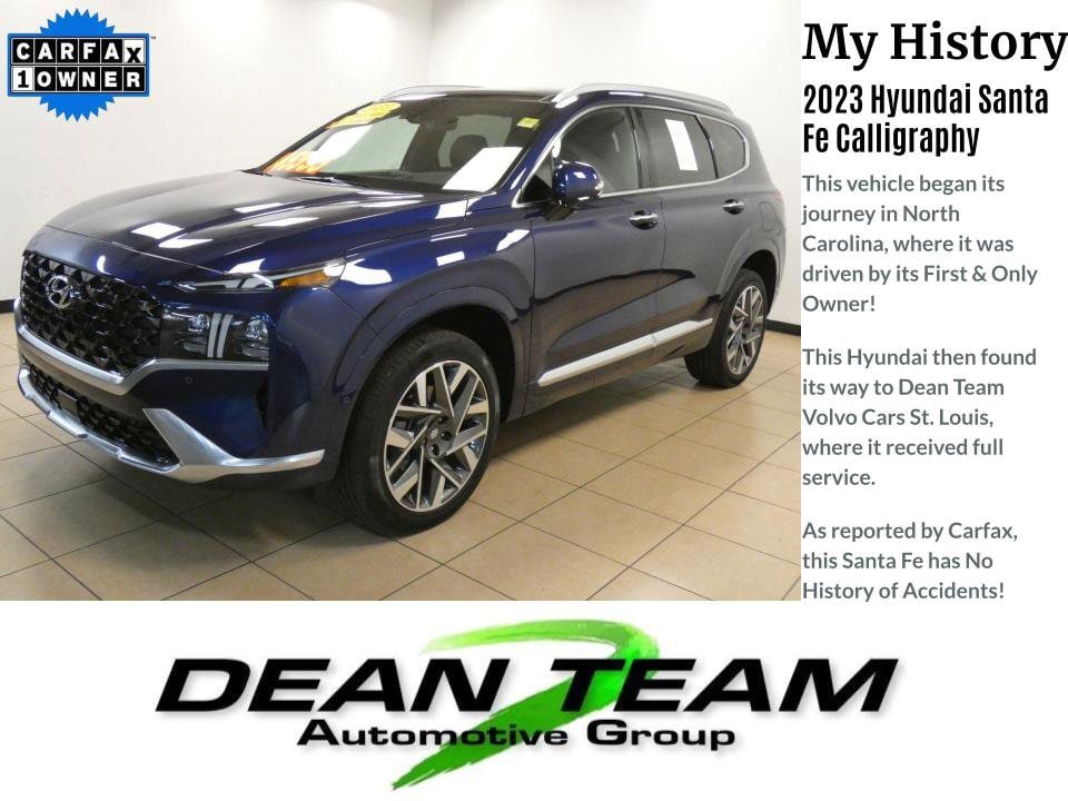 Used 2023 Hyundai Santa Fe Calligraphy with VIN 5NMS5DAL8PH491020 for sale in Saint Louis, MO