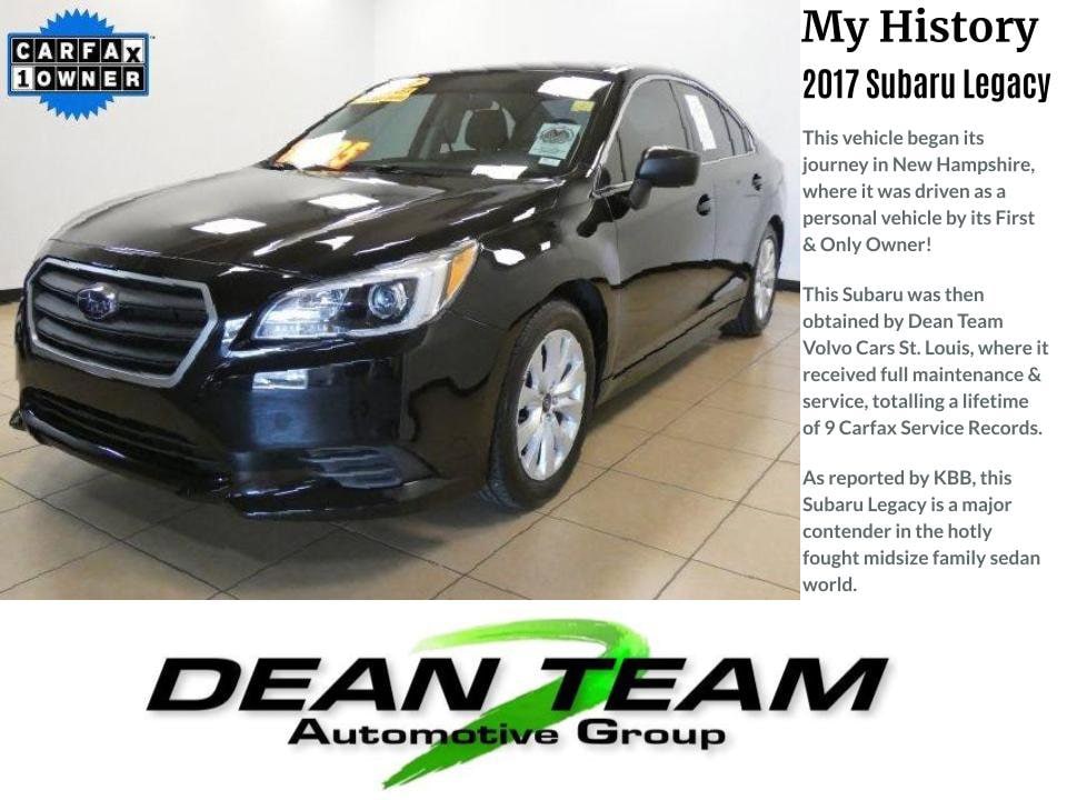 Used 2017 Subaru Legacy Base with VIN 4S3BNAB60H3010359 for sale in Saint Louis, MO