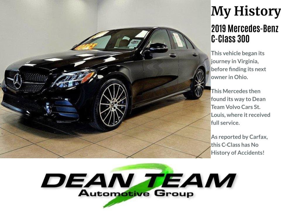 Used 2019 Mercedes-Benz C-Class Sedan C300 with VIN 55SWF8EB3KU308316 for sale in Saint Louis, MO