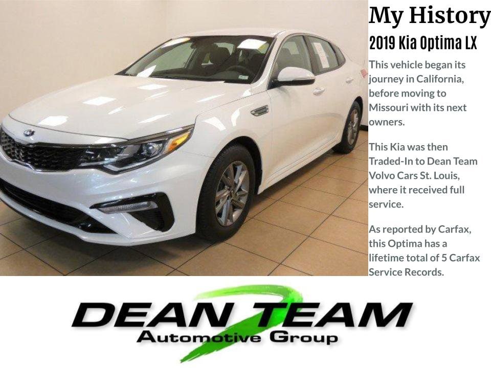 Used 2019 Kia Optima LX with VIN 5XXGT4L32KG334986 for sale in Saint Louis, MO