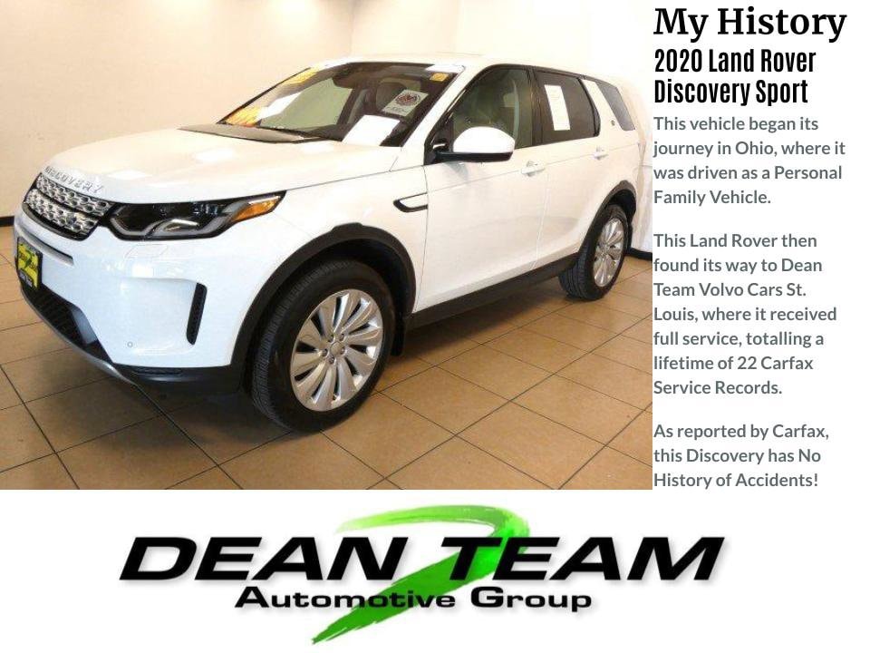 Used 2020 Land Rover Discovery Sport SE with VIN SALCP2FX9LH842343 for sale in Saint Louis, MO