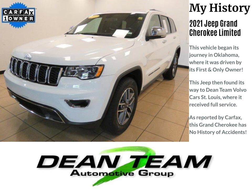 Used 2021 Jeep Grand Cherokee Limited with VIN 1C4RJFBG7MC612105 for sale in Saint Louis, MO