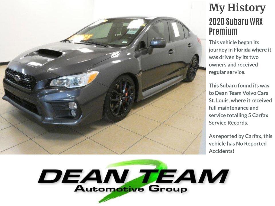 Used 2020 Subaru WRX Premium with VIN JF1VA1B60L9804427 for sale in Saint Louis, MO