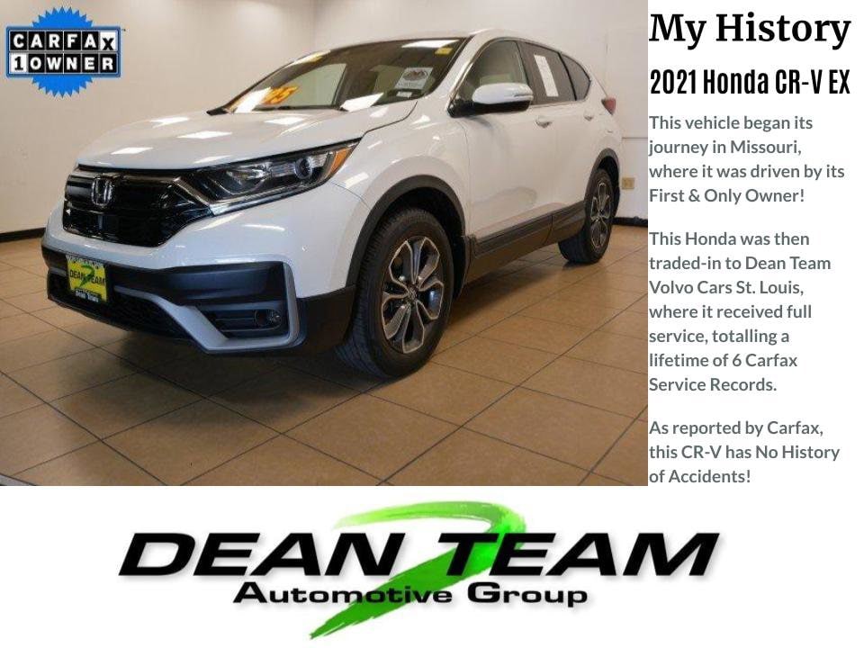 Used 2021 Honda CR-V EX with VIN 2HKRW2H50MH627811 for sale in Saint Louis, MO