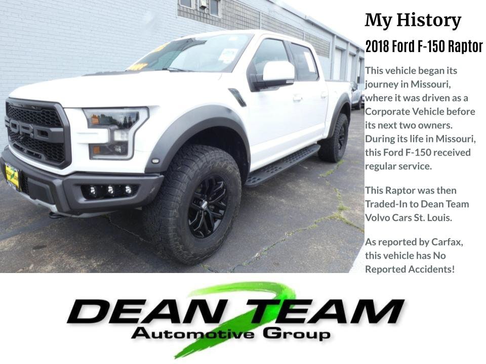 Used 2018 Ford F-150 Raptor with VIN 1FTFW1RG7JFB85502 for sale in Saint Louis, MO