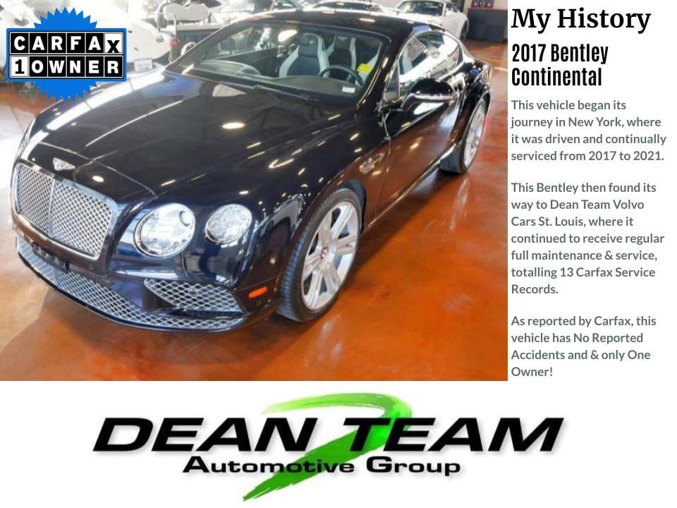 Used 2017 Bentley Continental GT Base with VIN SCBFT7ZA4HC062889 for sale in Saint Louis, MO