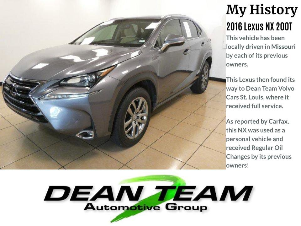 Used 2016 Lexus NX 200t with VIN JTJBARBZ2G2068933 for sale in Saint Louis, MO