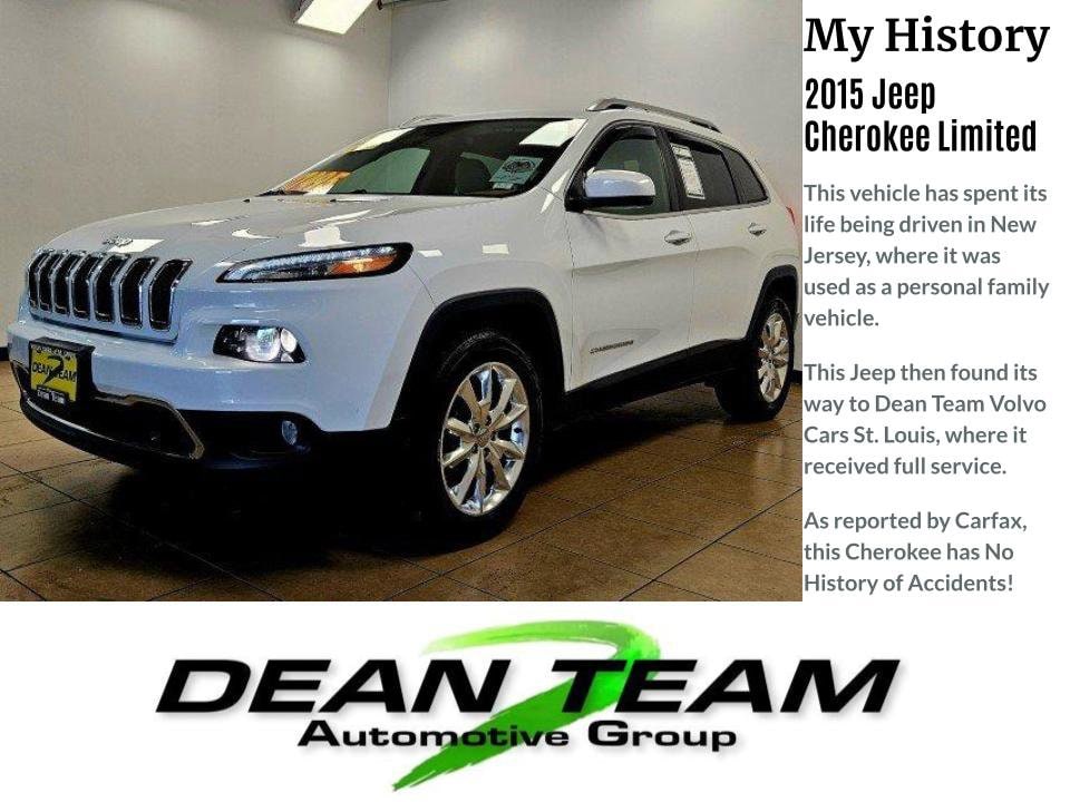 Used 2015 Jeep Cherokee Limited with VIN 1C4PJMDS1FW653893 for sale in Saint Louis, MO