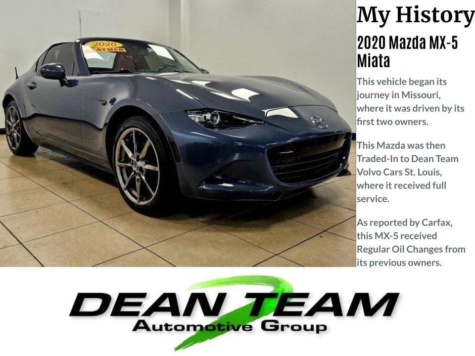 Used 2020 Mazda MX-5 Miata RF Grand Touring with VIN JM1NDAM73L0416443 for sale in Saint Louis, MO