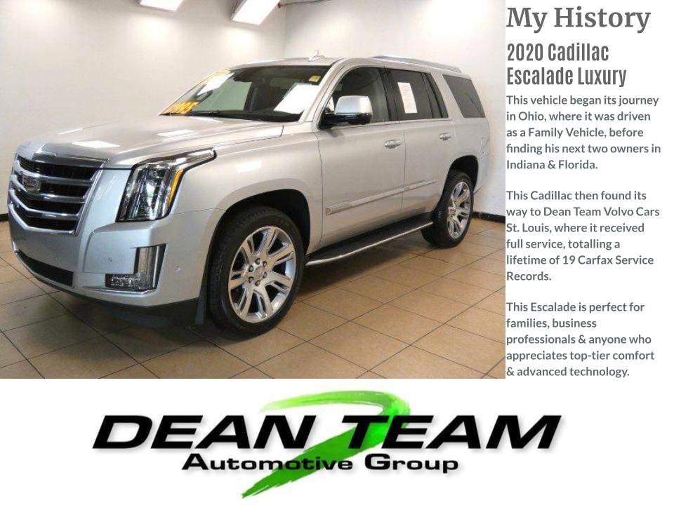 Used 2020 Cadillac Escalade Luxury with VIN 1GYS4BKJ3LR238868 for sale in Saint Louis, MO