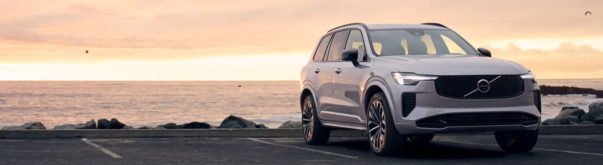 2026 Volvo XC90 PHEV Parked Next to Shore