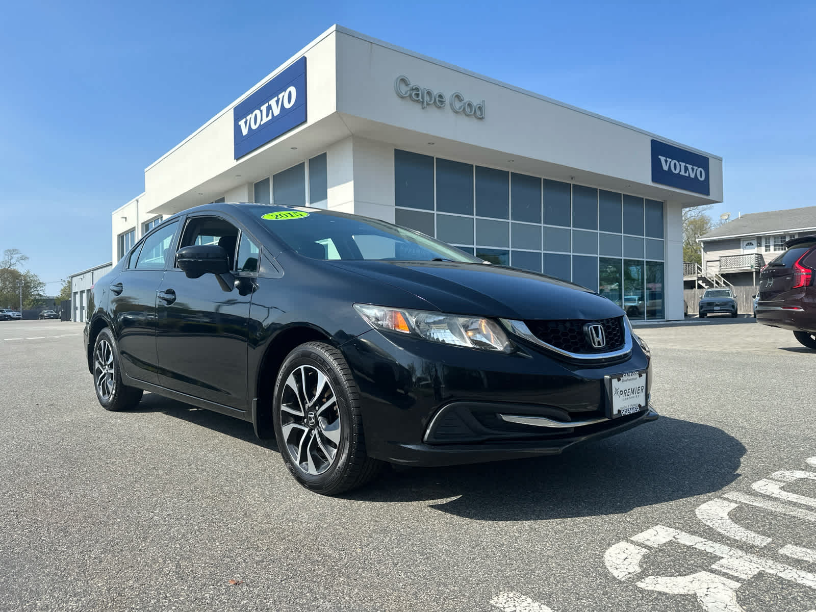Used 2015 Honda Civic EX with VIN 19XFB2F8XFE004411 for sale in Barnstable, MA