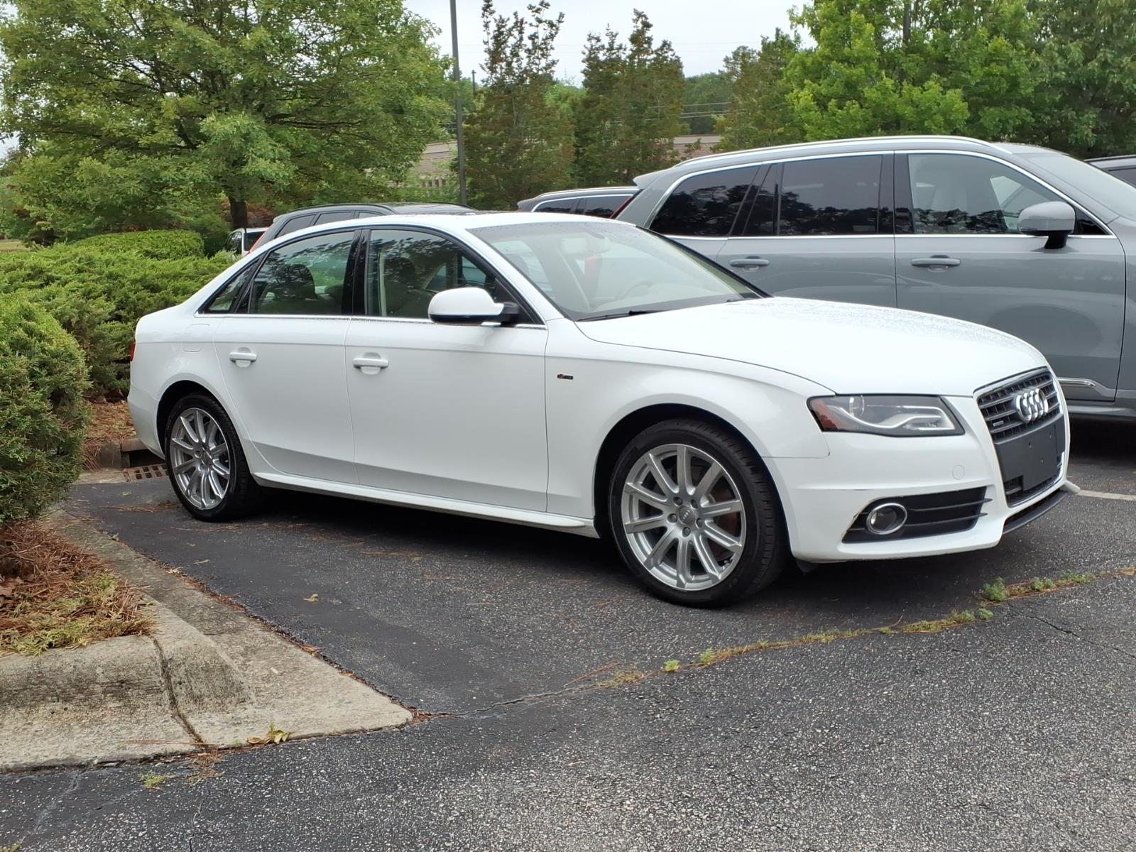 Used 2012 Audi A4 Premium with VIN WAUFFBFL7CN001172 for sale in Cary, NC