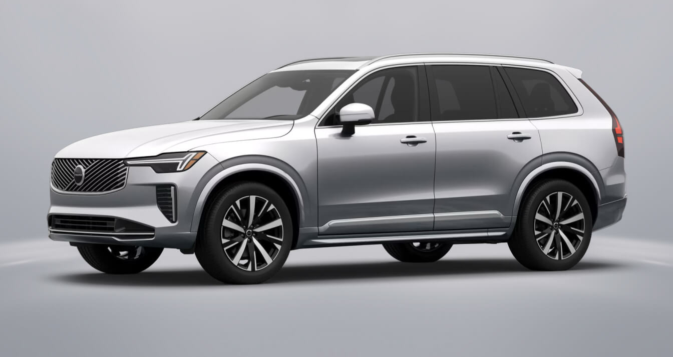 Volvo XC90 silver dawn