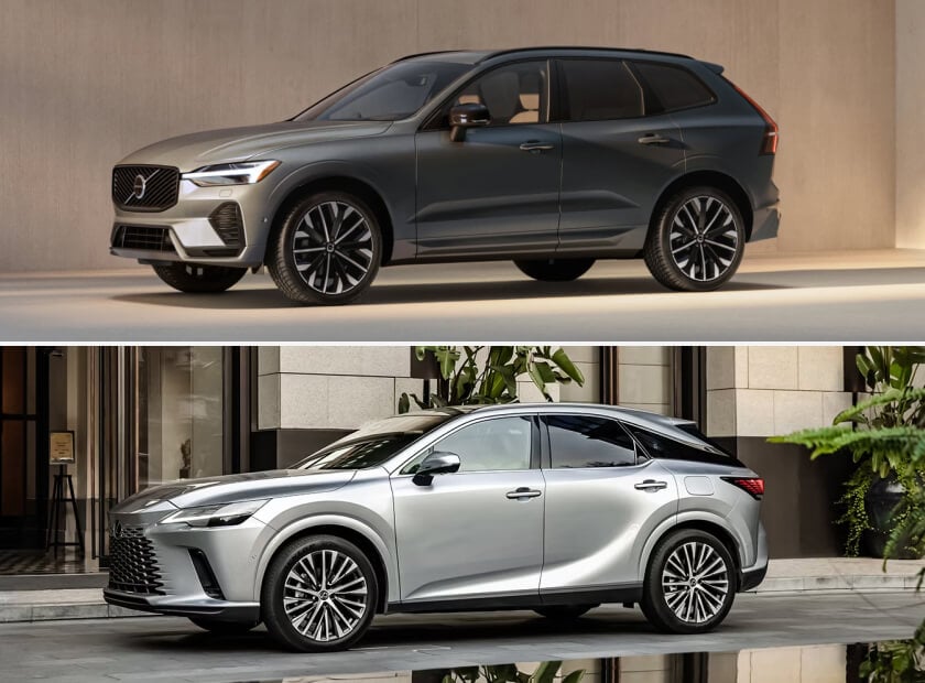 Volvo XC60 Vs. Lexus RX 350