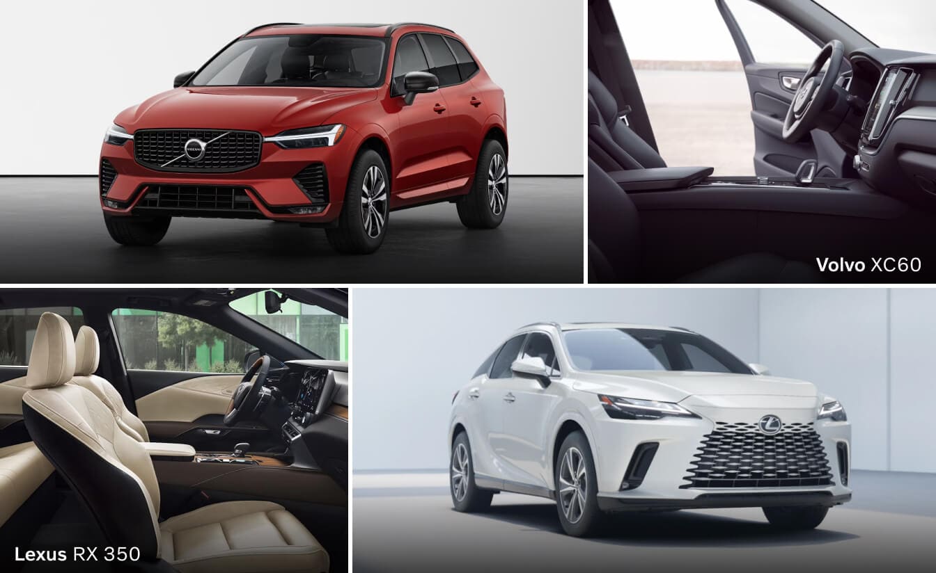 Volvo XC60 vs. Lexus RX 350 Safety