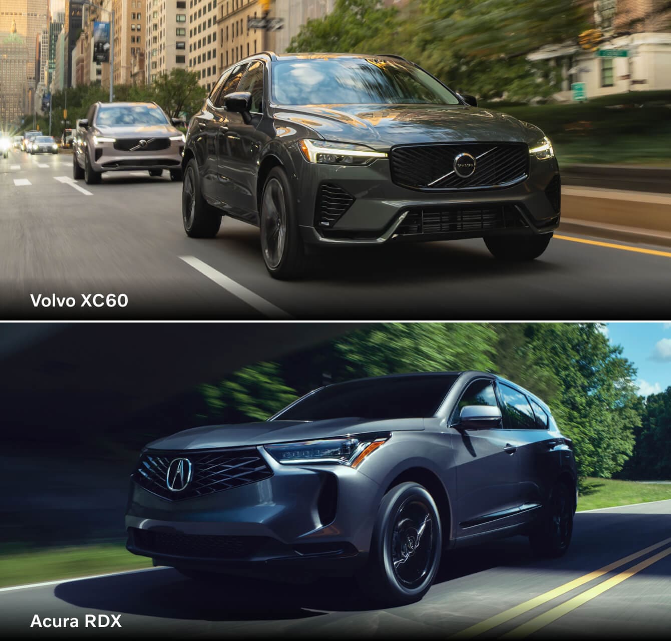 Volvo XC60 vs. Acura RDX Specs: Performance & Fuel Economy
