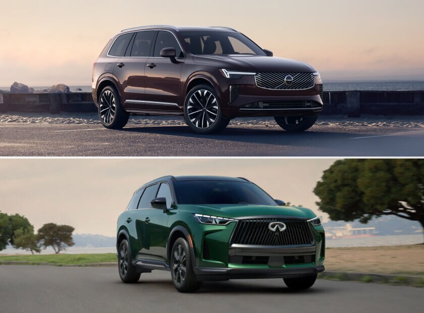 Volvo XC90 Vs. INFINITI QX60