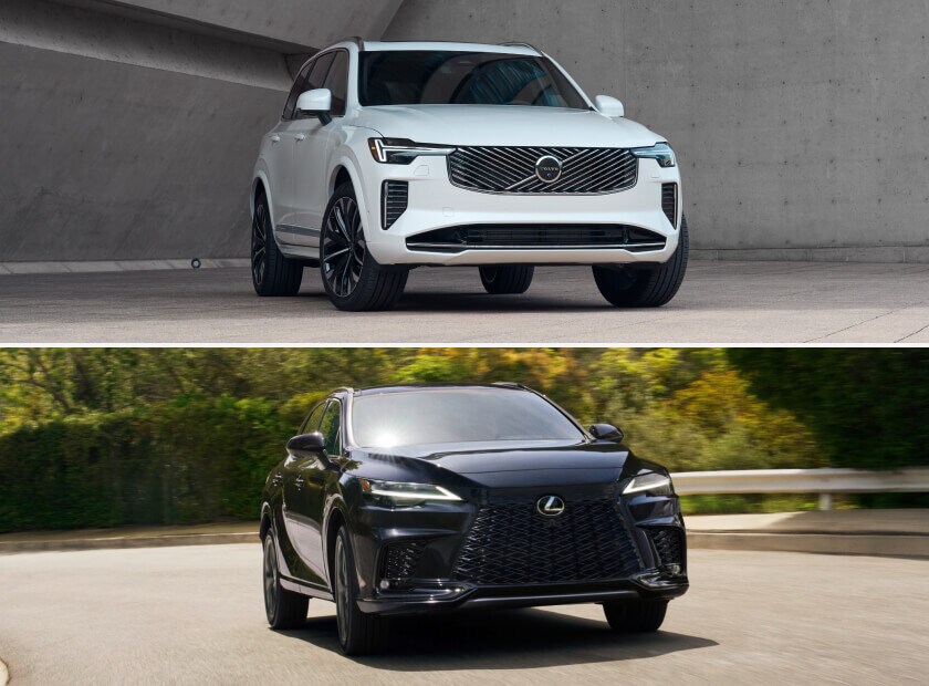 Volvo XC90 Vs. Lexus RX 350