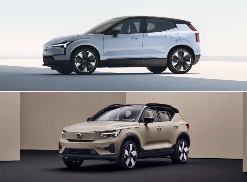 Volvo EX30 Vs. EX40