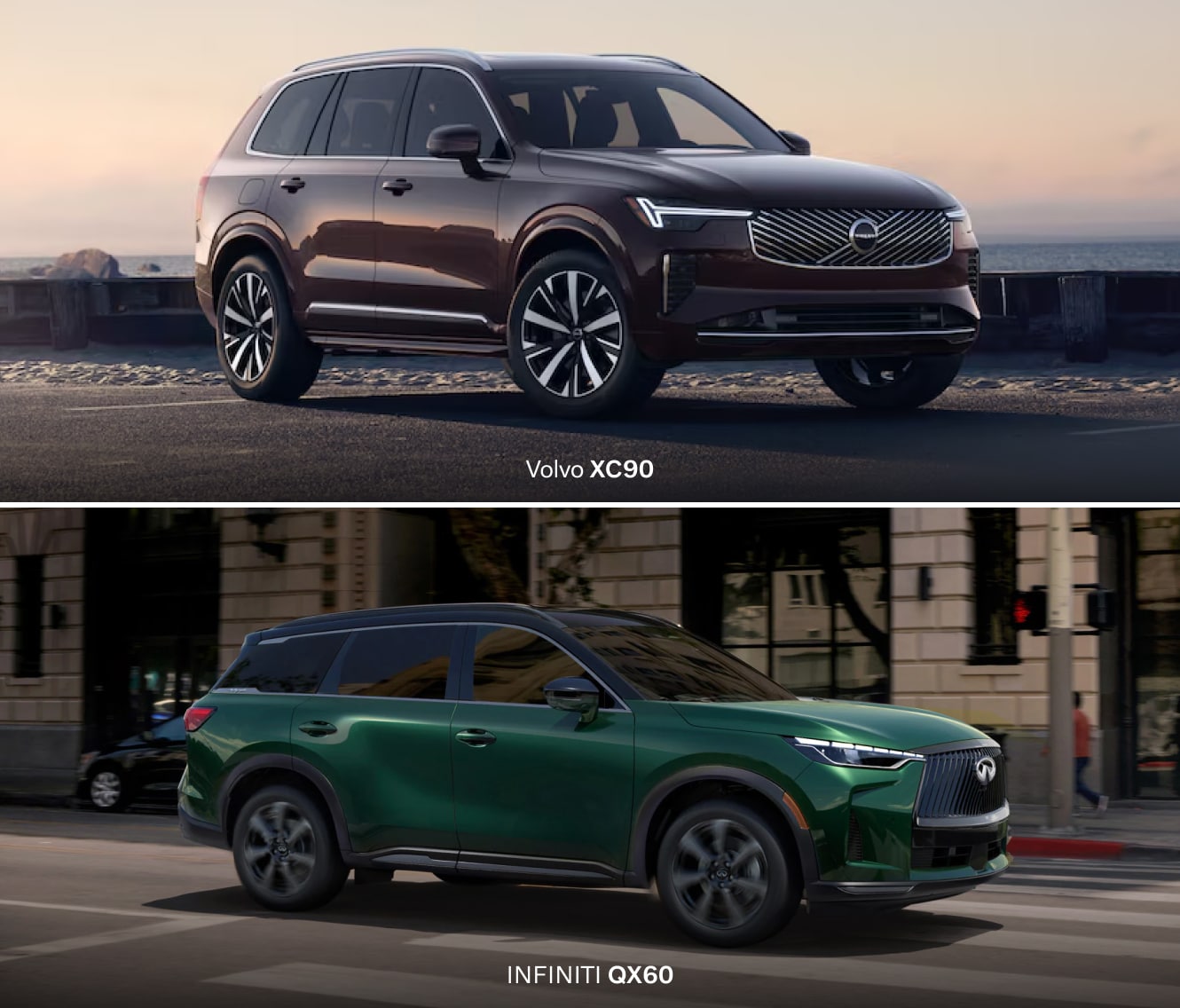 2026 Volvo XC90 Vs. 2026 INFINITI QX60: Which Luxury SUV Is Best for You?
