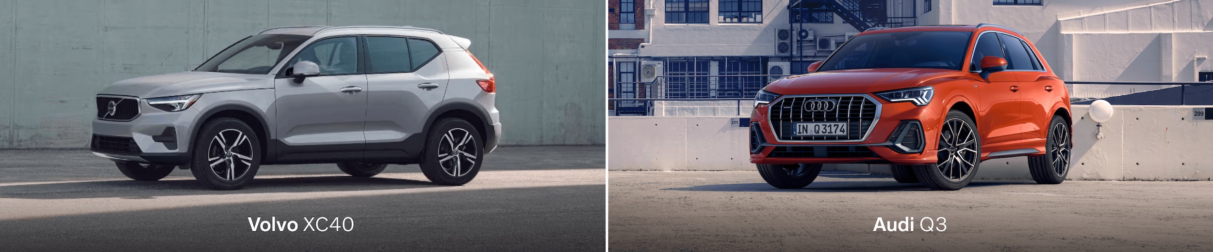 2023 Volvo XC40 vs. Audi Q3 Performance, Dimensions and Specs
