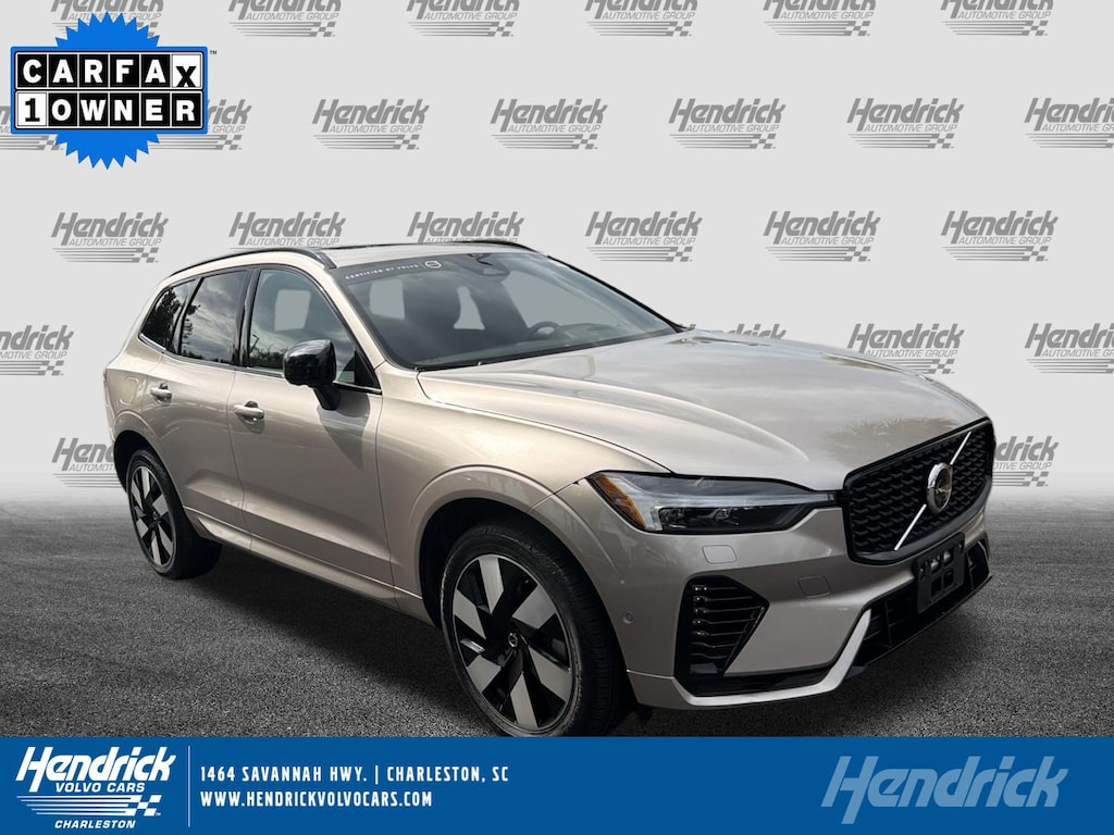 Certified 2024 Volvo XC60 Recharge Plug-In Hybrid Plus Dark Theme SUV