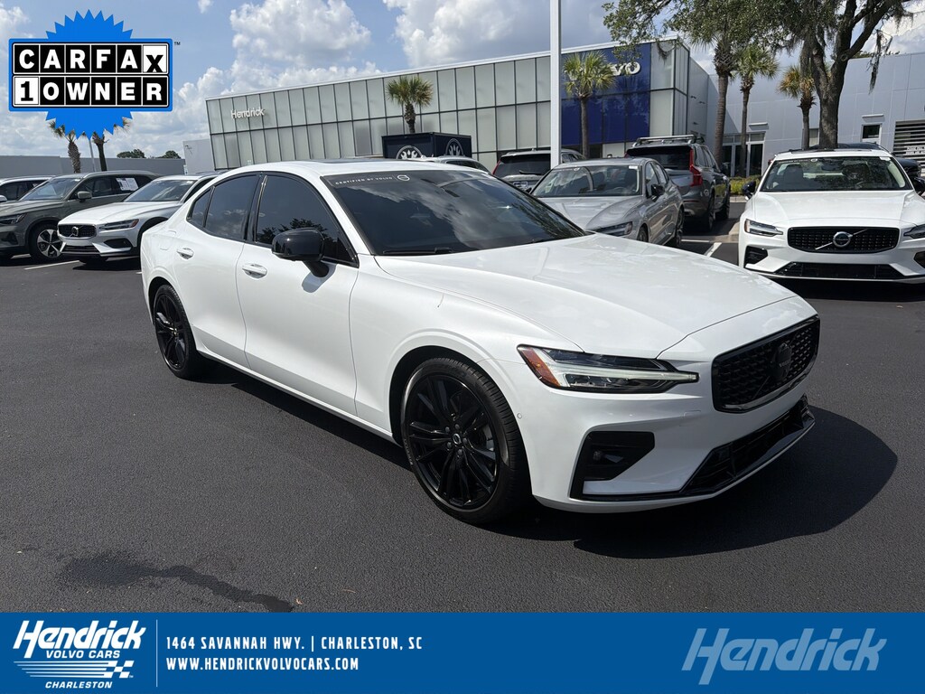 Certified 2023 Volvo S60 Plus Black Edition Sedan