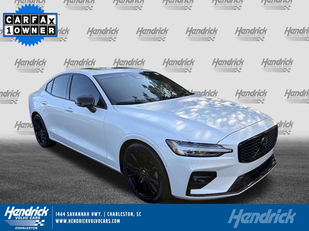 Certified 2023 Volvo S60 Plus Black Edition Sedan