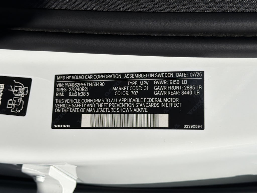 Certified 2026 Volvo XC90 Plus SUV