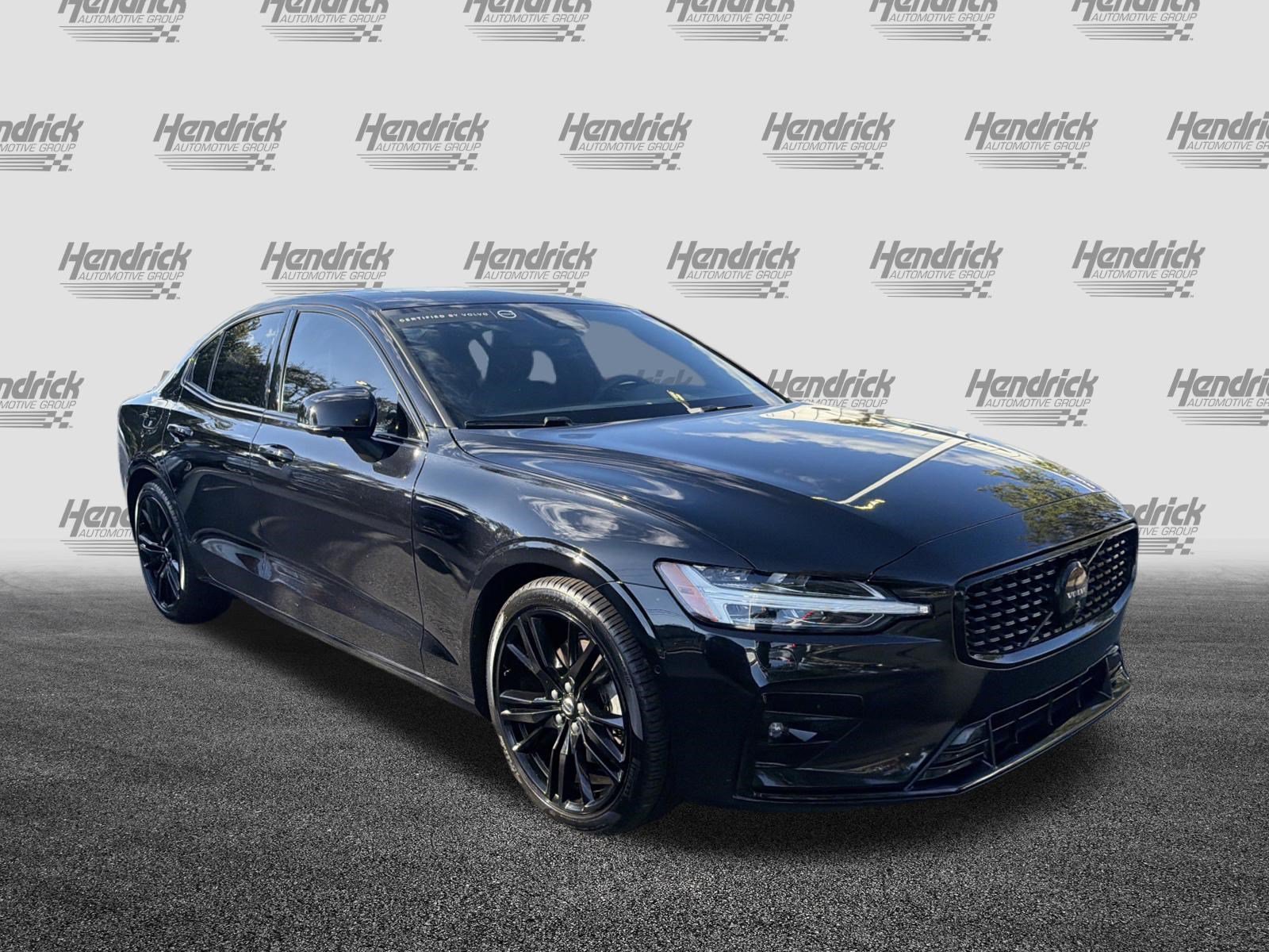 Certified 2024 Volvo S60 Plus Black Edition Sedan