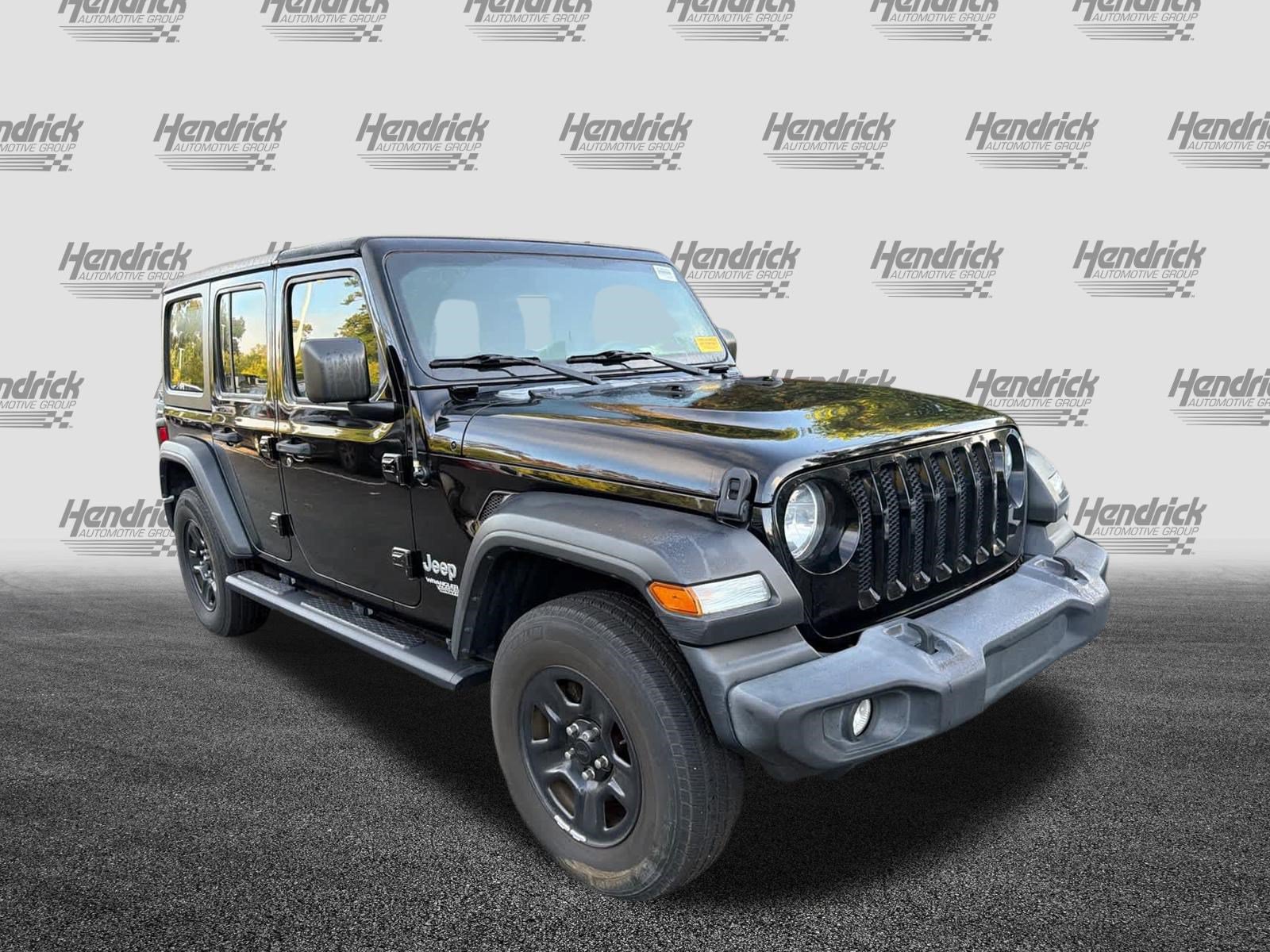 Used 2020 Jeep Wrangler Unlimited Sport Convertible